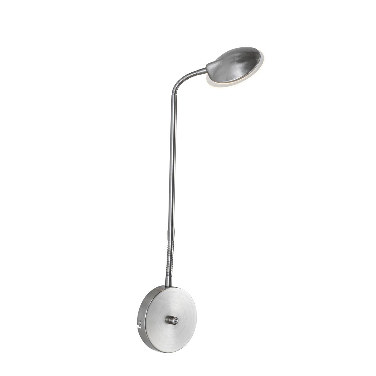 Moderne wandlamp staal incl. LED - Eva