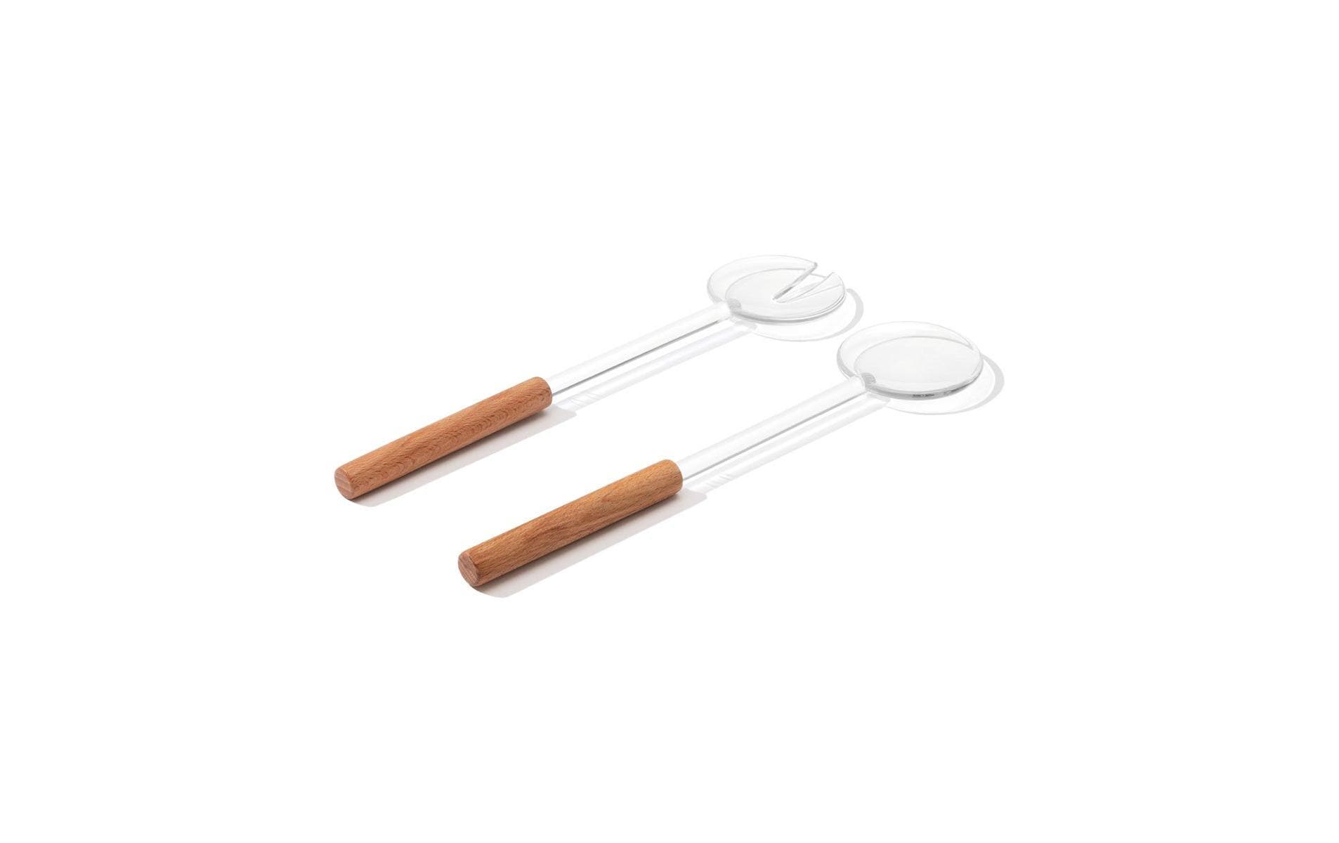 Salatbesteck Set Nissen 2-teiligStilvolles Salatbesteck-Set