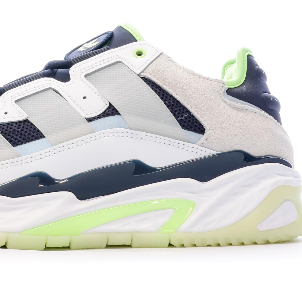 Adidas Baskets Blanches Homme Adidas Niteball