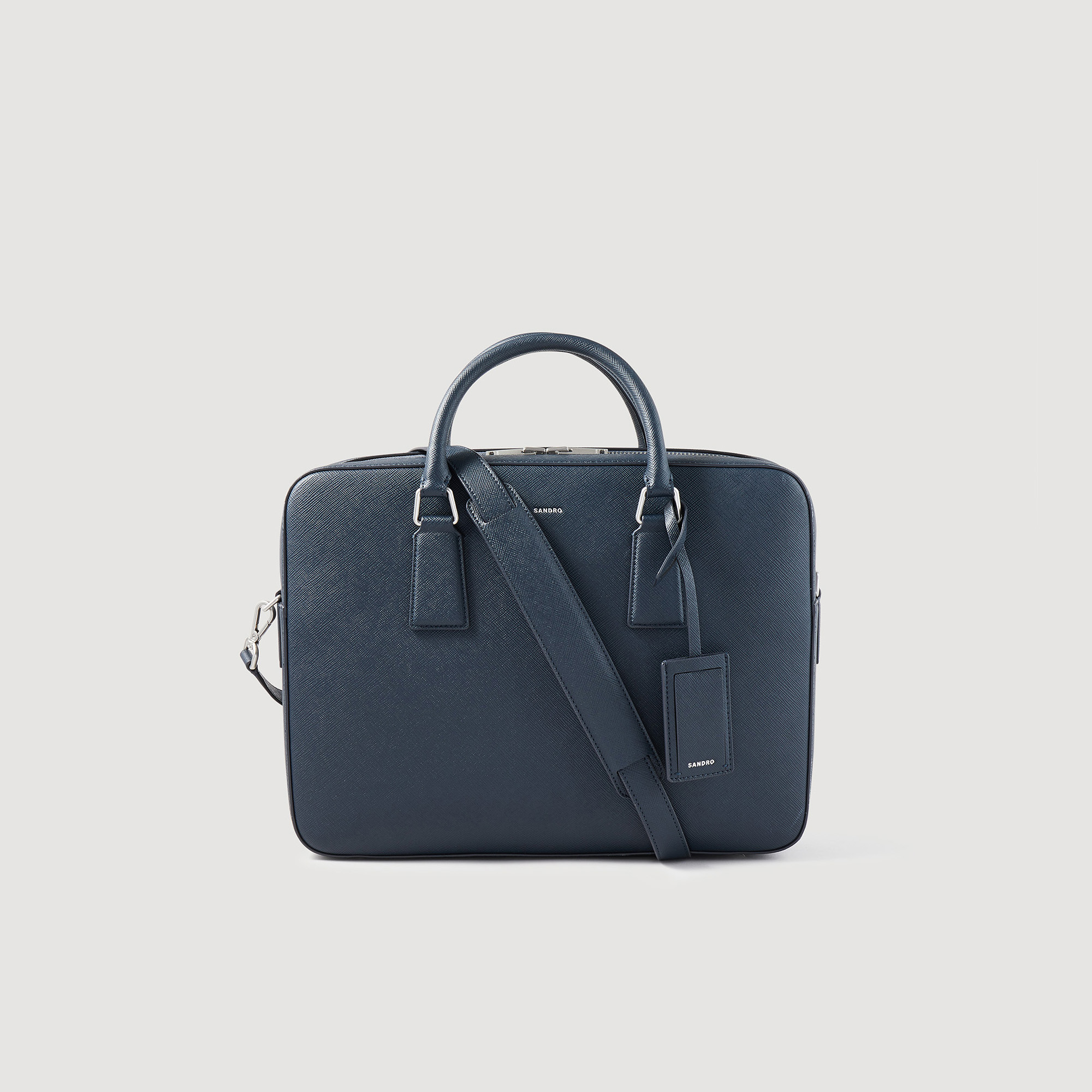 Briefcase en cuir de tannerie certifiee
