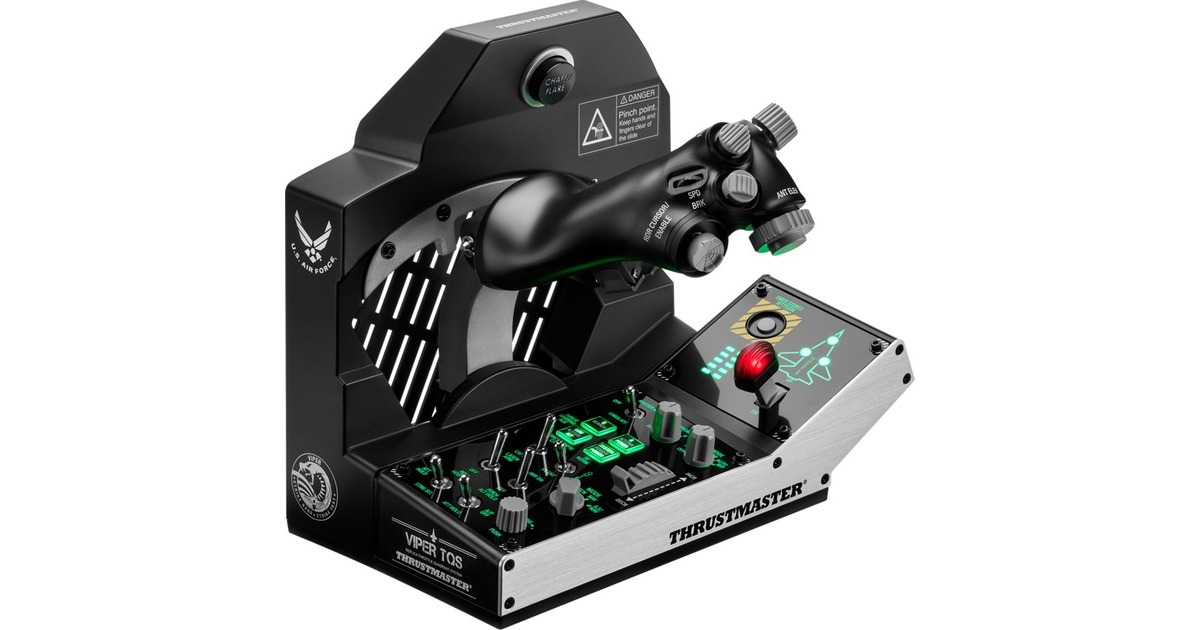 ThrustmasterViper TQS Mission Pack joystick  (Zwart)