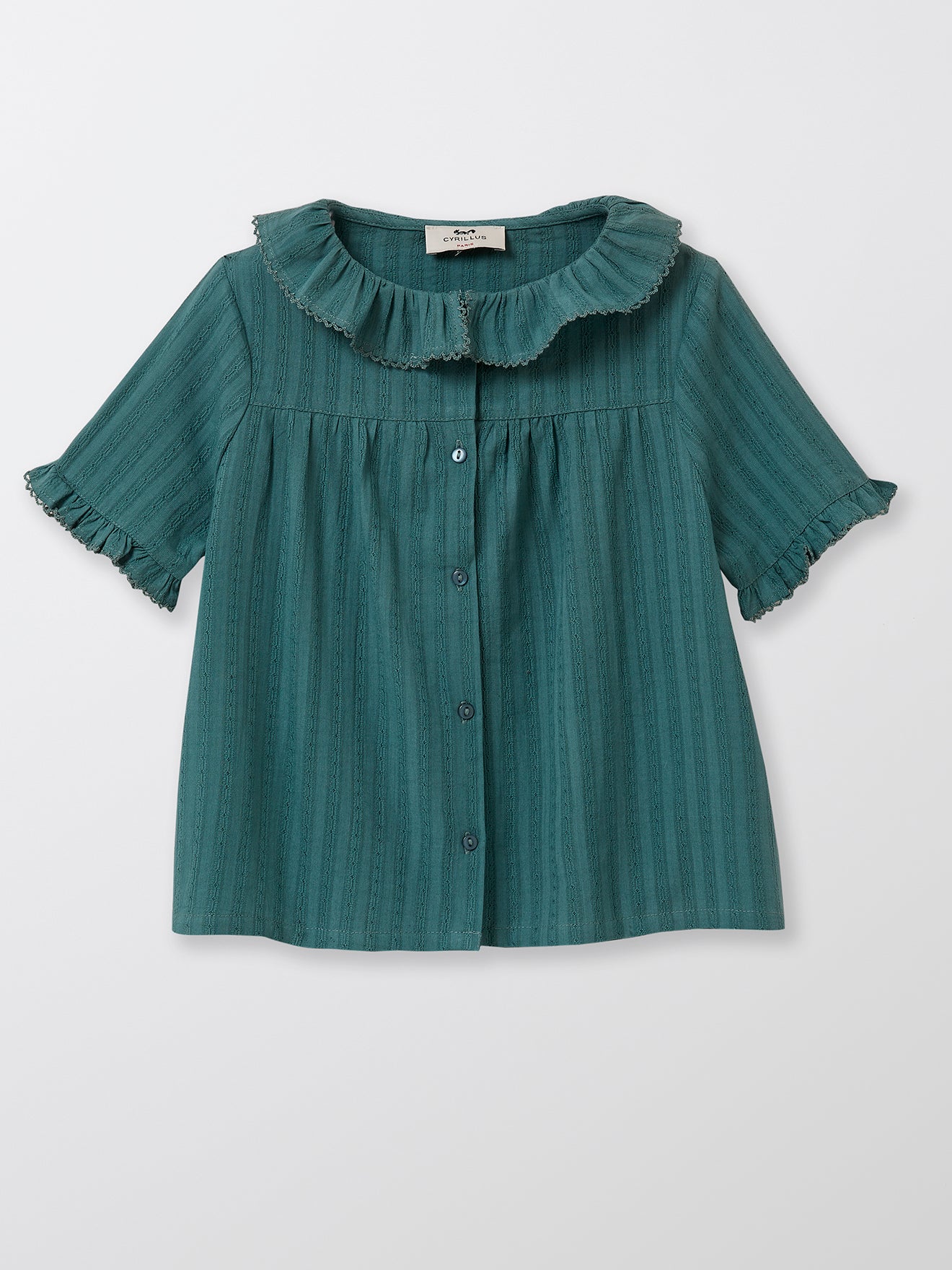 Chemise col pierrot Fille