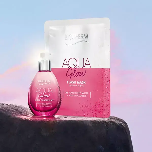 Máscara hidratante e iluminadora Biotherm Aqua Glow