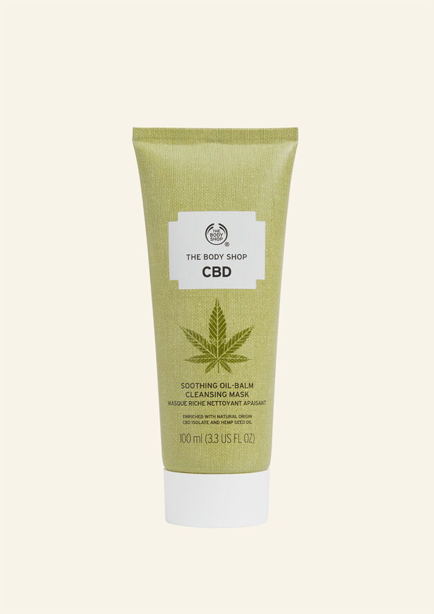 The Body Shop CBD Soothing Oil-Balm Cleansing Mask