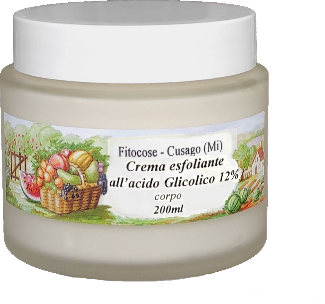 Fitocose  Body Cream Glycolic Acid 12%, 200 ml