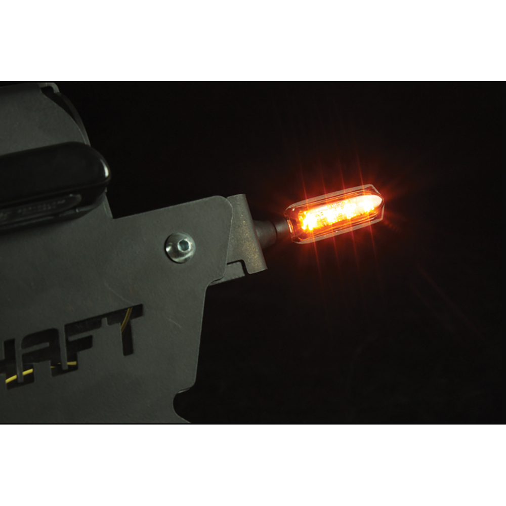 Chaft - Clignotants LED Atomic Noir / Fumé