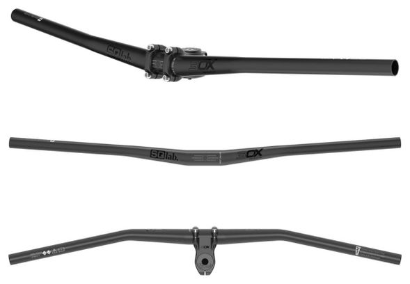 Cintre SQlab 3OX 12° 31.8 mm 780 mm Noir
