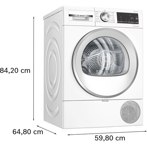Sèche-linge pompe à chaleur Bosch WQG1421SFR SERINITY