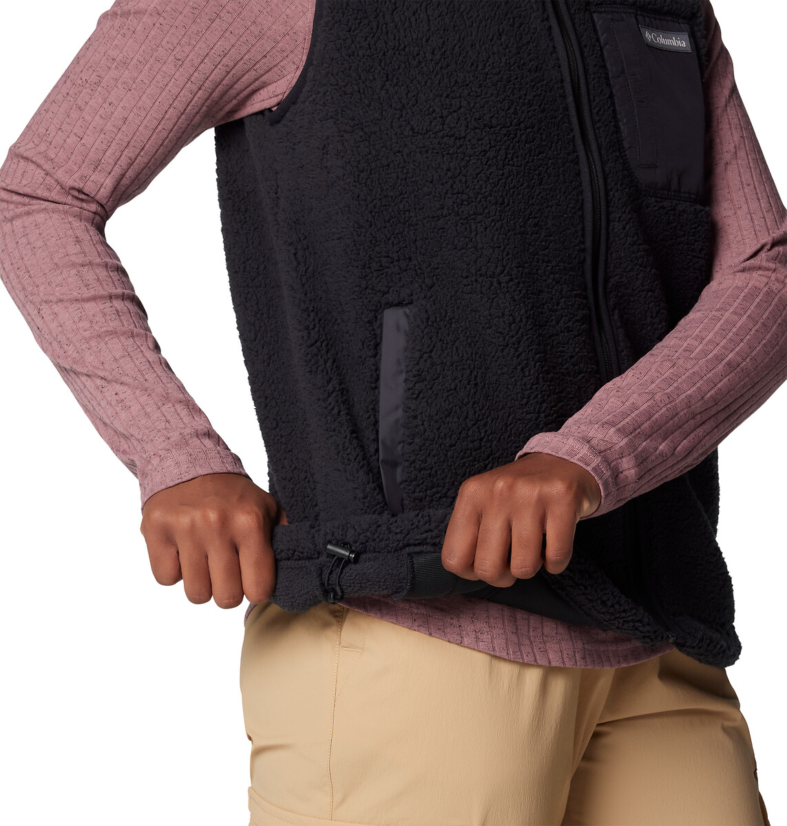 COLUMBIA<br>Colete de lã sem mangas West Bend™