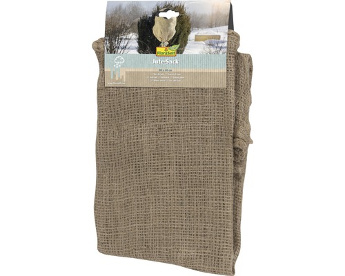 FloraSelf Jute Zak 0,8x0,6 m naturel