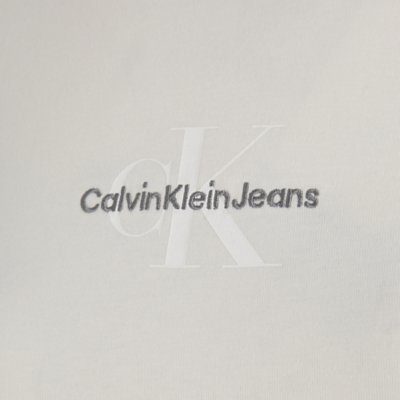 Tee-shirt à manches courtes femme Monologo Slim Fit CALVIN KLEIN