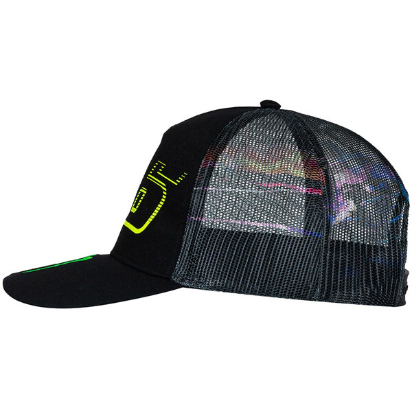 VR46 - Casquette Monster Noir / Vert