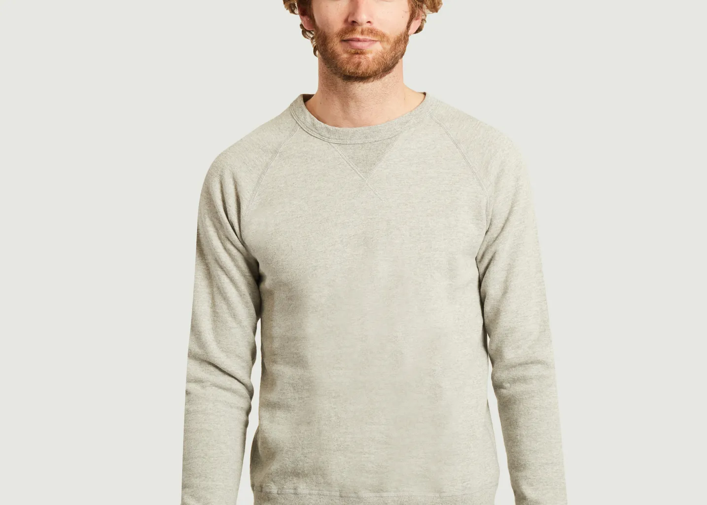 Sweatshirt raglan W/V Velva Sheen