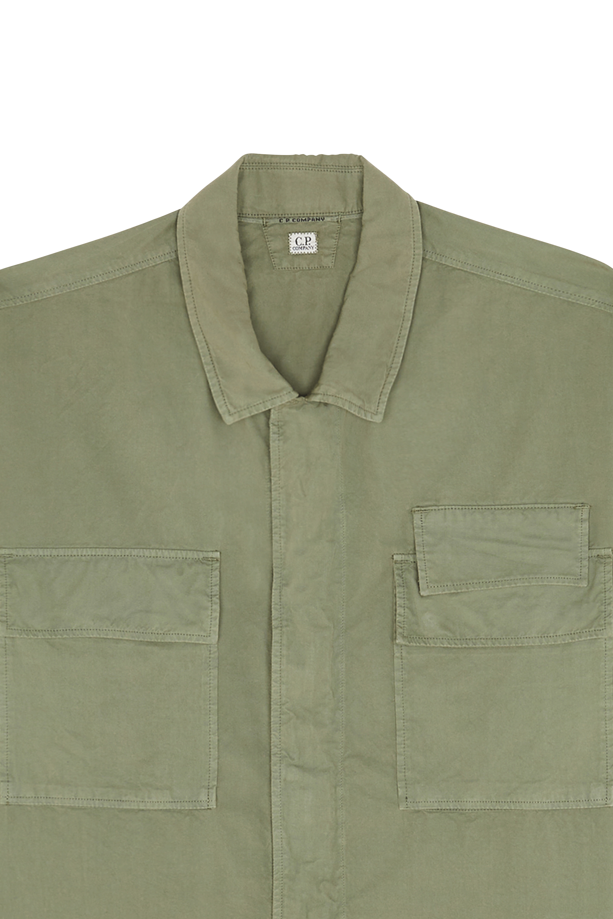 C.P. COMPANY Chemise GABARDINE SHIRT Vert