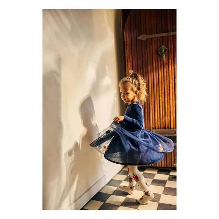 Konges Sløjd Robe Matière Recyclée Florine | Bleu marine