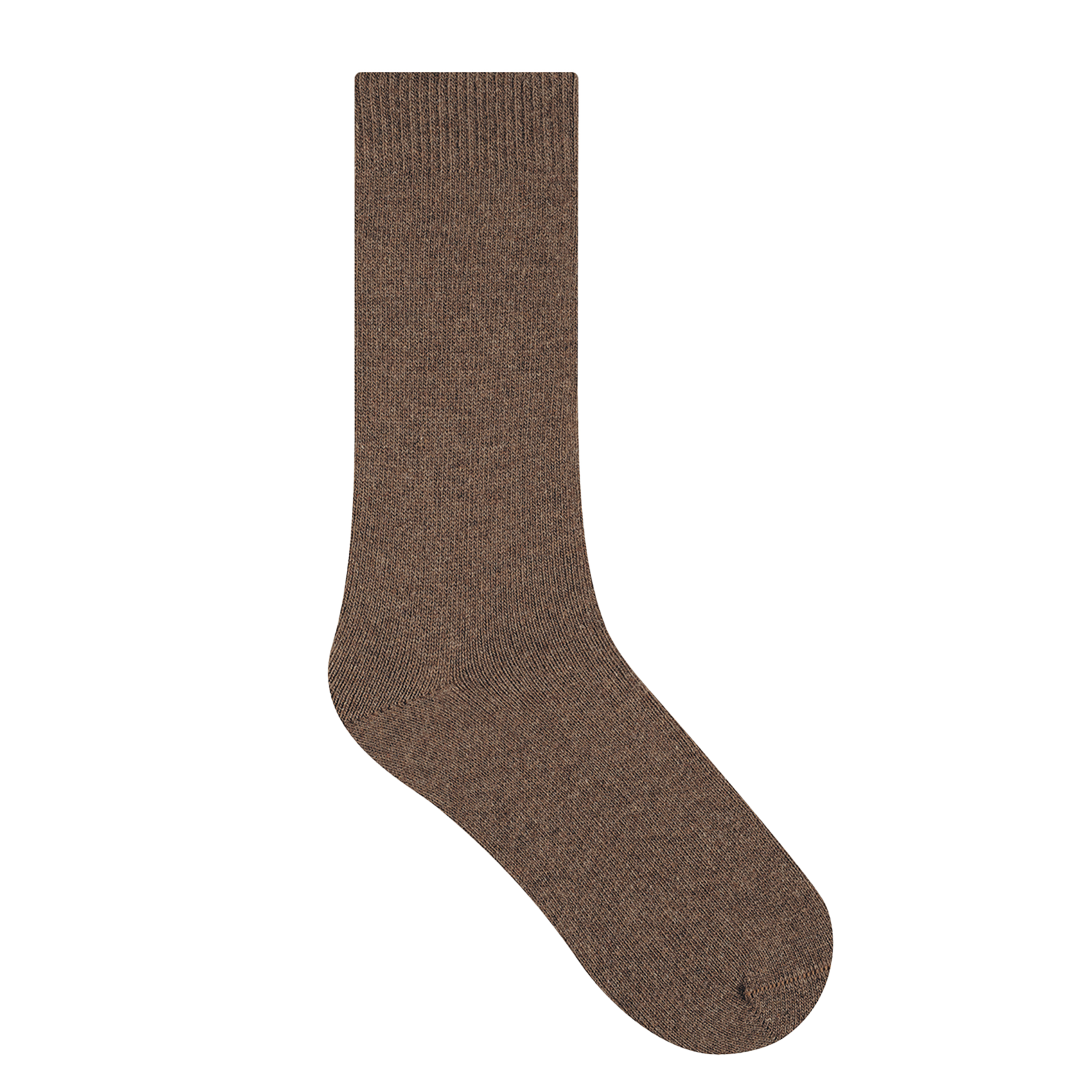 Chaussettes en laine mélangée | Marron