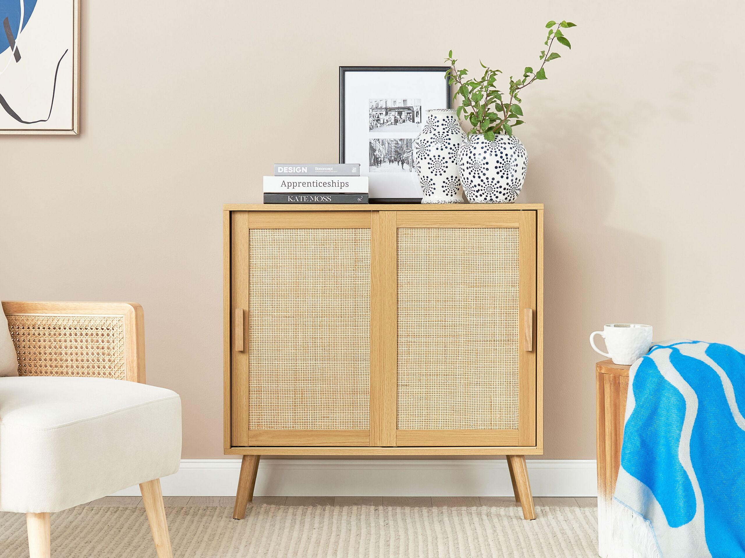 Beliani - HODGEN - Dressoir - Lichtbruin - Hout