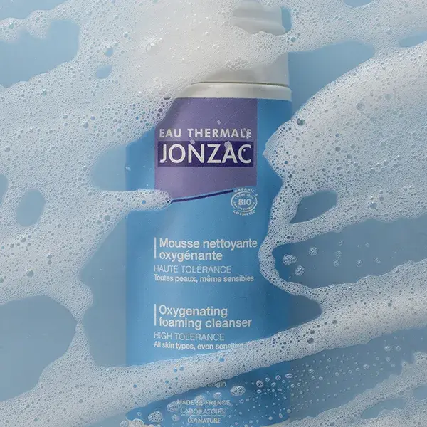 Água Termal Jonzac, The Essentials, Espuma de Limpeza Oxigenante Orgânica 150ml
