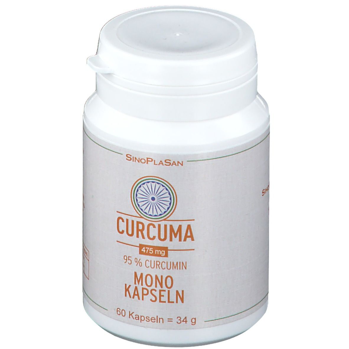 SinoPlaSan Curcuma 475 mg