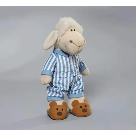 NICI Dress Your Friends Outfit Pyjama blau/weiß gestreift (für 25 cm Puppen/Plüschtiere)