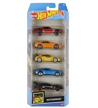 Hot Wheels Biler - 5-pak - NightBurnerz