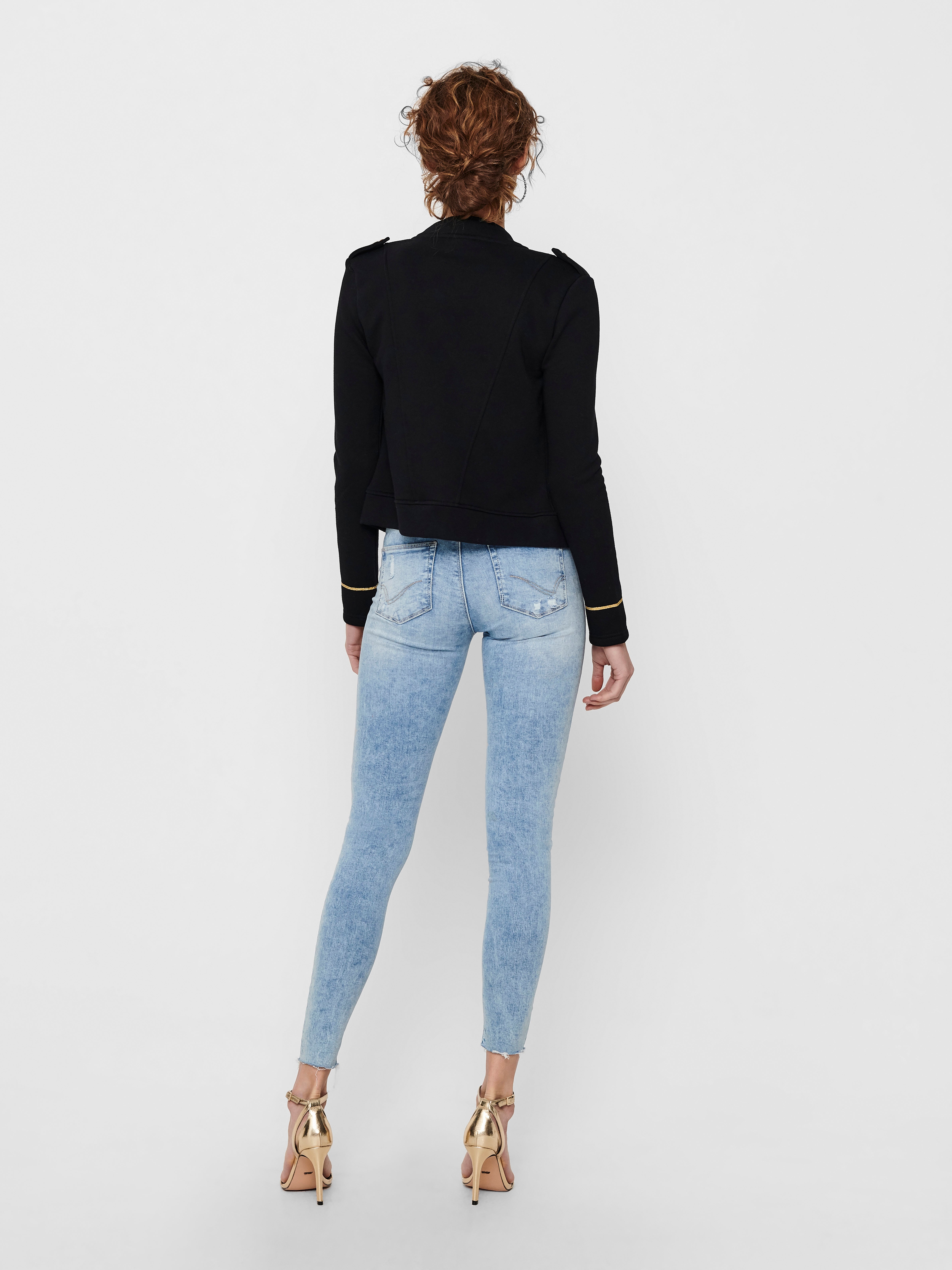 ONLANETTA Sweatshirt-Jacke Black