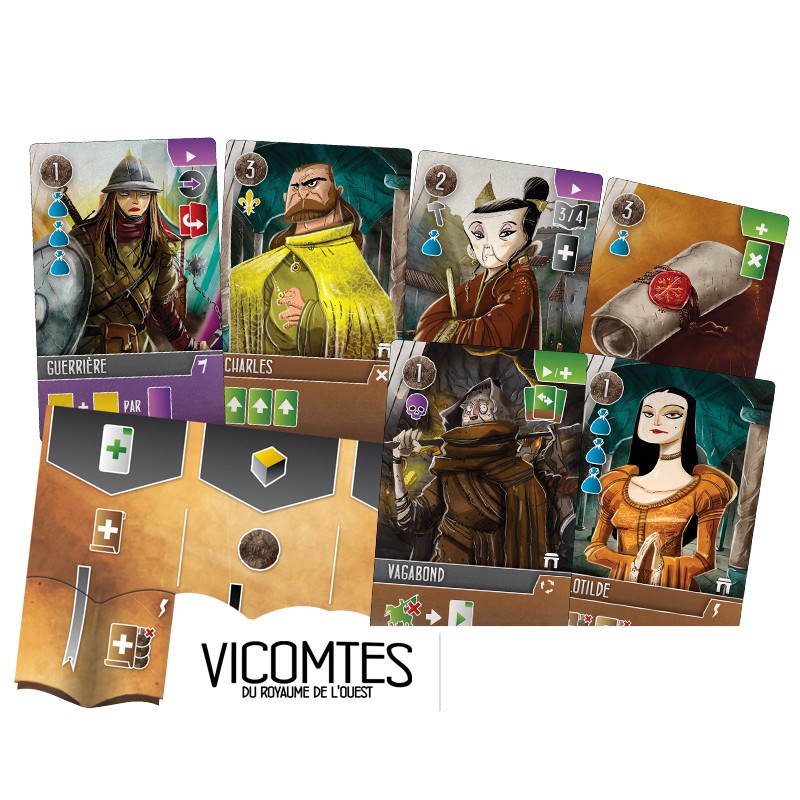 Vicomtes du royaume de l'Ouest - Portes dorées