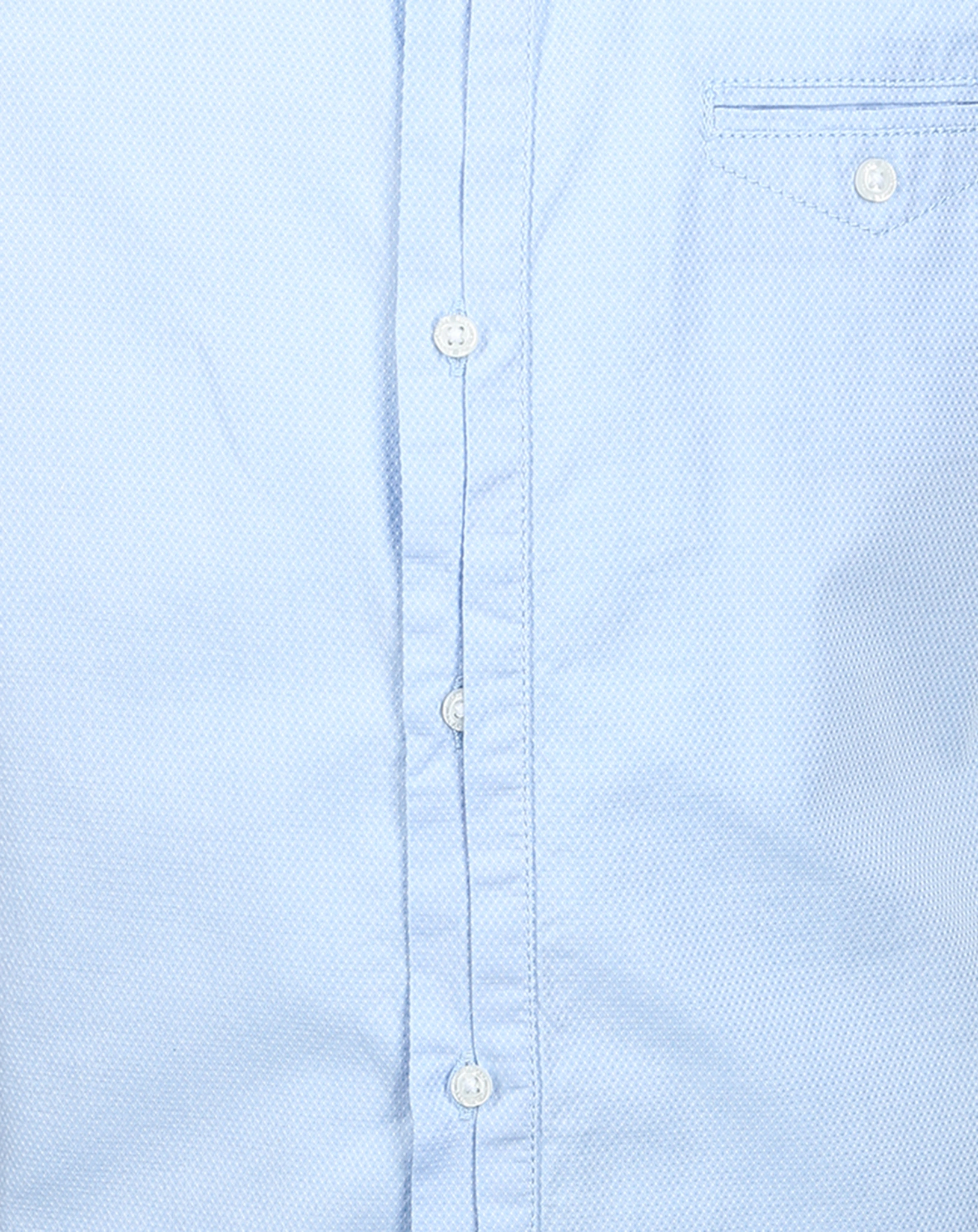 Kurzarm-Hemd ELEGANT in hellblau