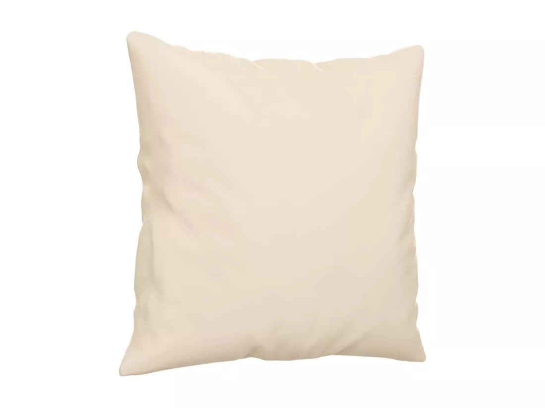 Ensemble de canapés 3 pièces avec coussins Beige Tissu microfibre
