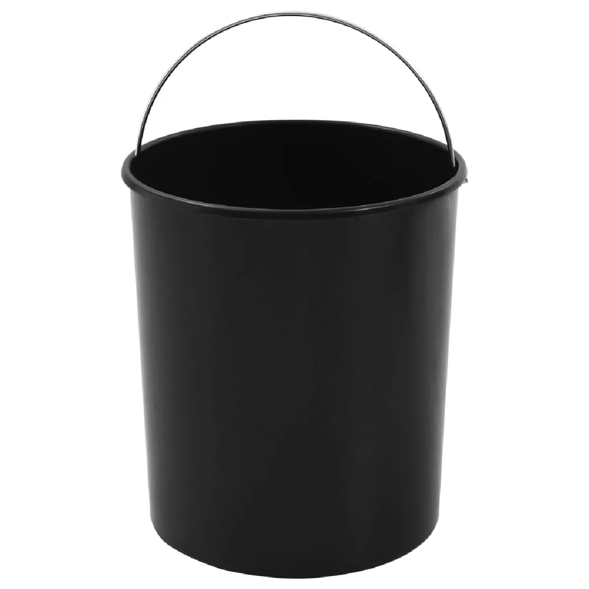 vidaXL Poubelle intégrée - 12L - Blanc