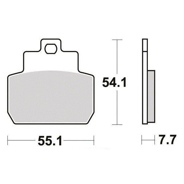 Sifam - Plaquettes de frein S1122N