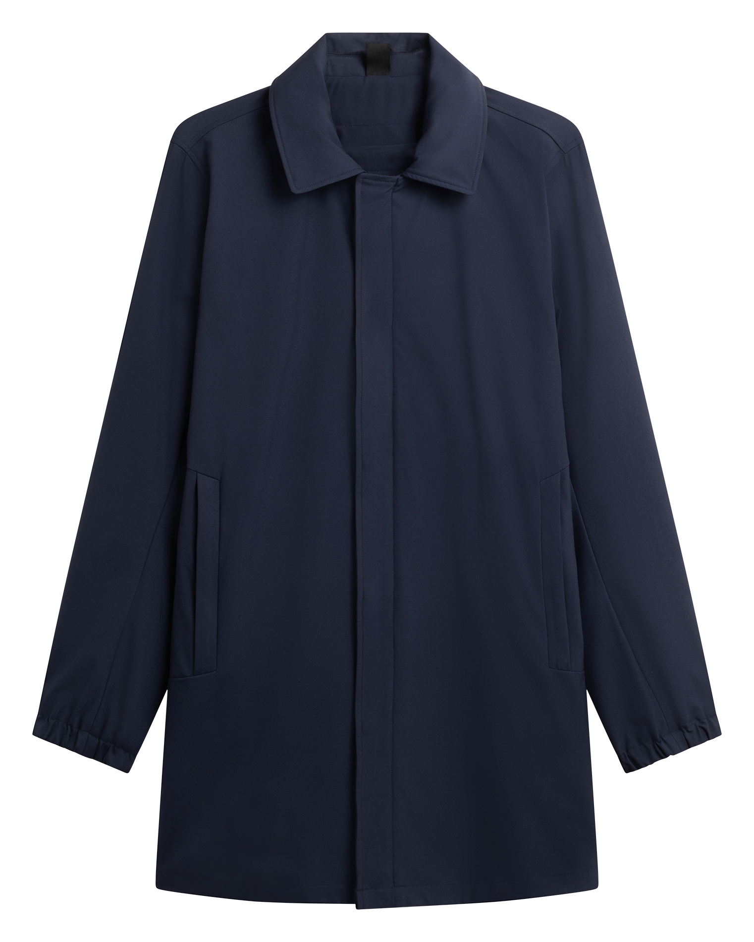 COMMUTER - Parka col classique | Bleu