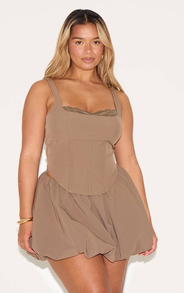 Moka Jupe Mini Boule Ajustée Shape