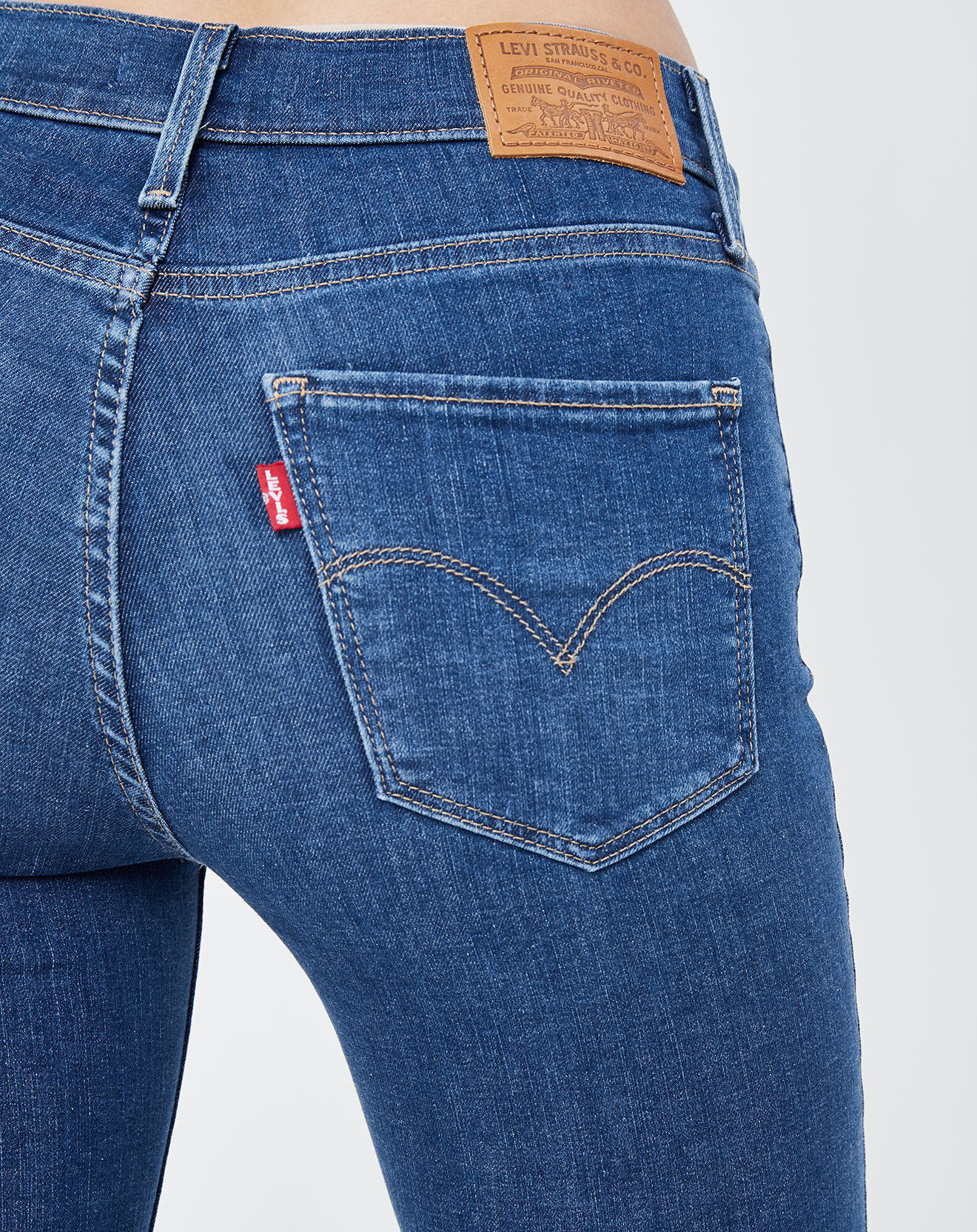Levi's® Jean 720 Super Skinny Love Ride bleu