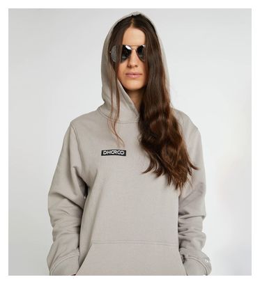 Sweat à Capuche Unisexe Dharco Beige