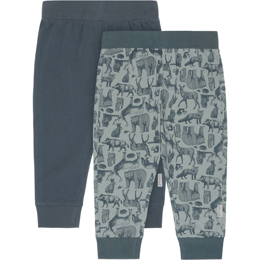 Køb Mikk-Line Orion Blue 2-Pak Leggings