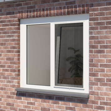 Livn inzet horraam Basic wit 100x150 cm