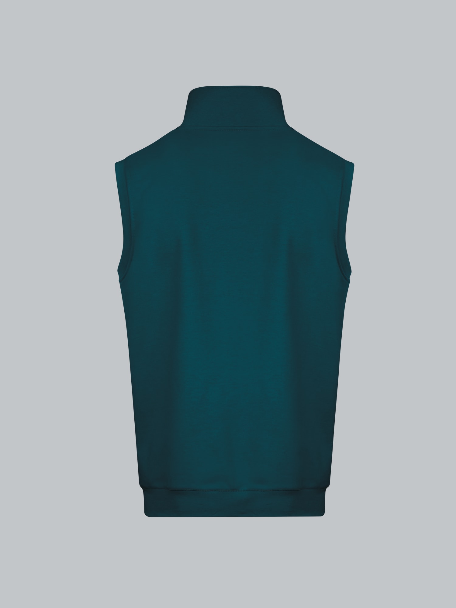 Weste aus bequemem Sweat-Material Saphir