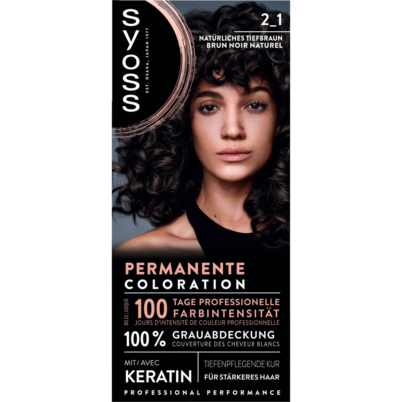 Syoss Coloration 2-1 Natürliches Schwarzbraun