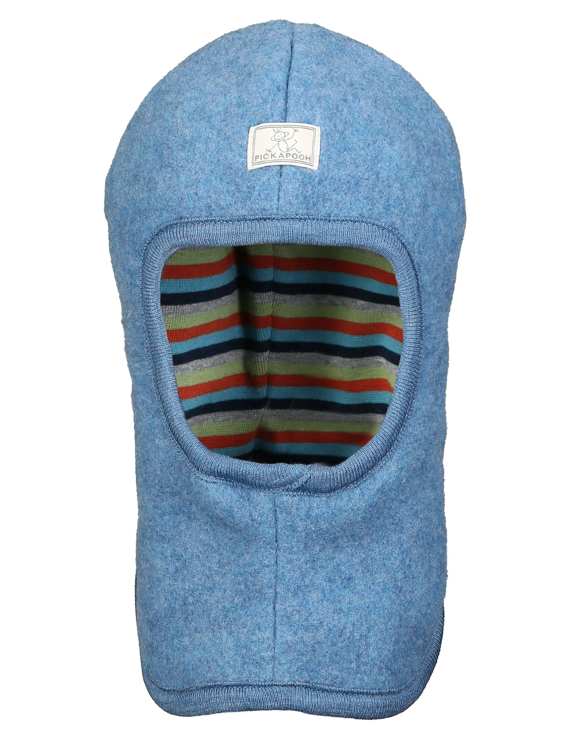 Wende-Schlupfmütze SWITCH in jeans/bunt