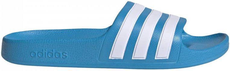 Adidas Perfor ce Adilette Aqua badslippers blauw wit Rubber 31