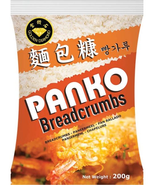 Golden Diamond Panko Broodkruimels 200g