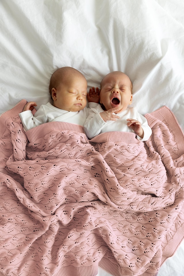 Babyteppe Moment EKO Cloud Pink Vinter & Bloom
