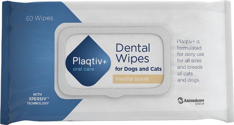 Plaqtiv+ - Dental Wipes - 60 Doekjes