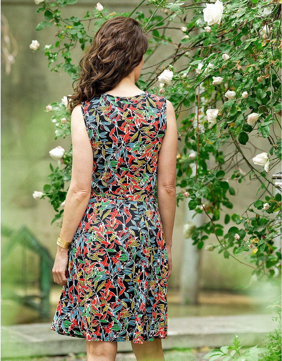 Robe d'été multicolore