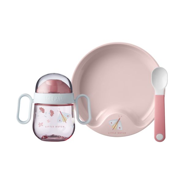 Little Dutch Flowers & Butterflies Dinerset 3-Delig