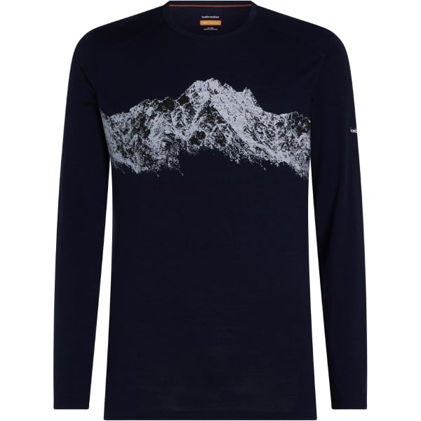 T-shirt thermique ICEBREAKER M 200 OASIS LS CREWE REMARKABLES MIDNIGHT NAVY