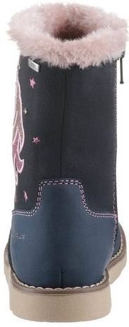 Tom Tailor - Winterlaarzen - Donkerblauw - Kinderlaarzen met Knipperend Eenhoornmotief