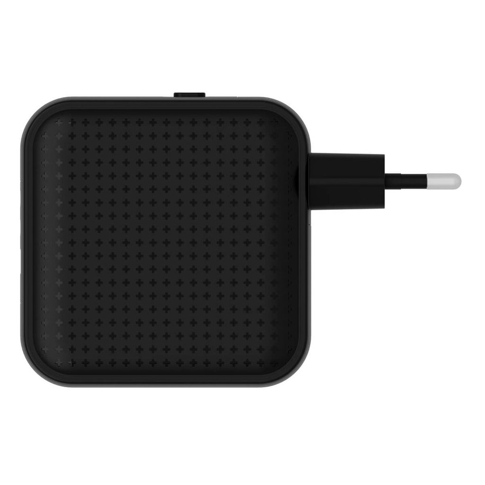 Hyper - HyperJuice - 70W USB-C GaN Rejse Oplader (3C+1A) - Sort
