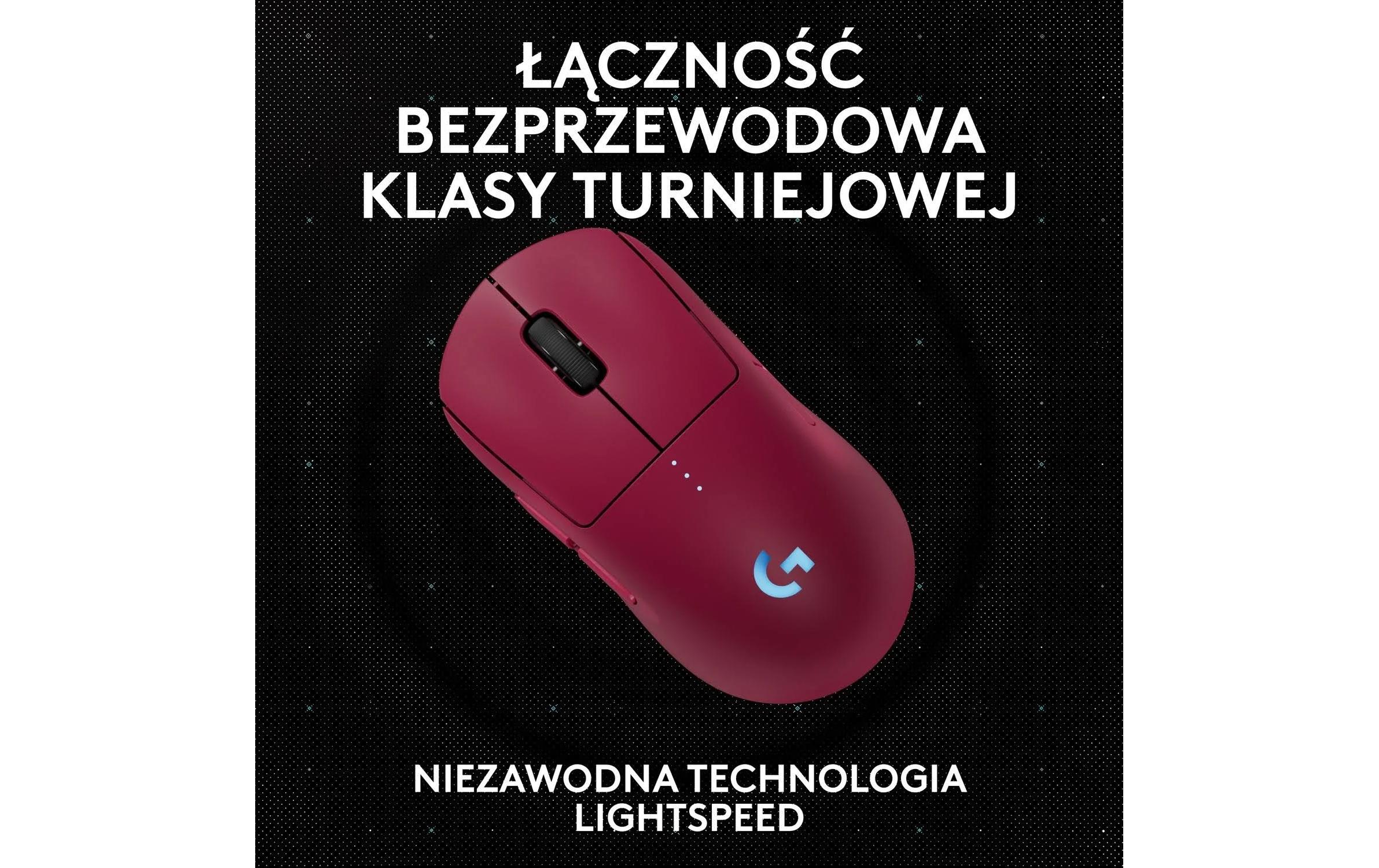 Gaming-Maus PRO 2 LIGHTSPEED<br>Präzise Gaming-Maus mit optischen/mechanischen Tasten, beidhändigem Design und anpassbarer RGB-Beleuchtung